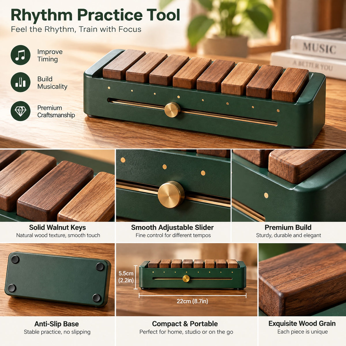 Rhythm Practice Tool — A closer look at the tool and its practice details