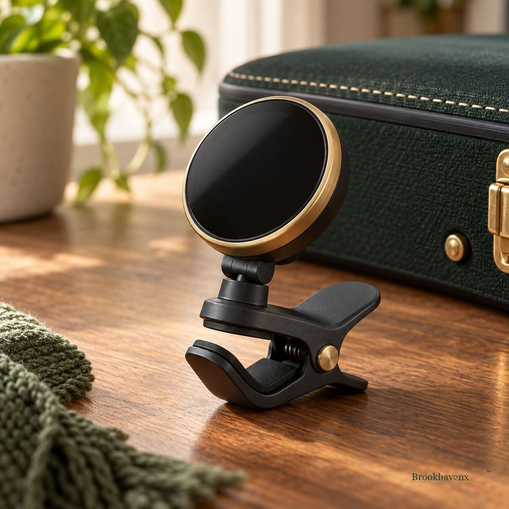 Portable Tuning Aid — A closer look at the clip and display design