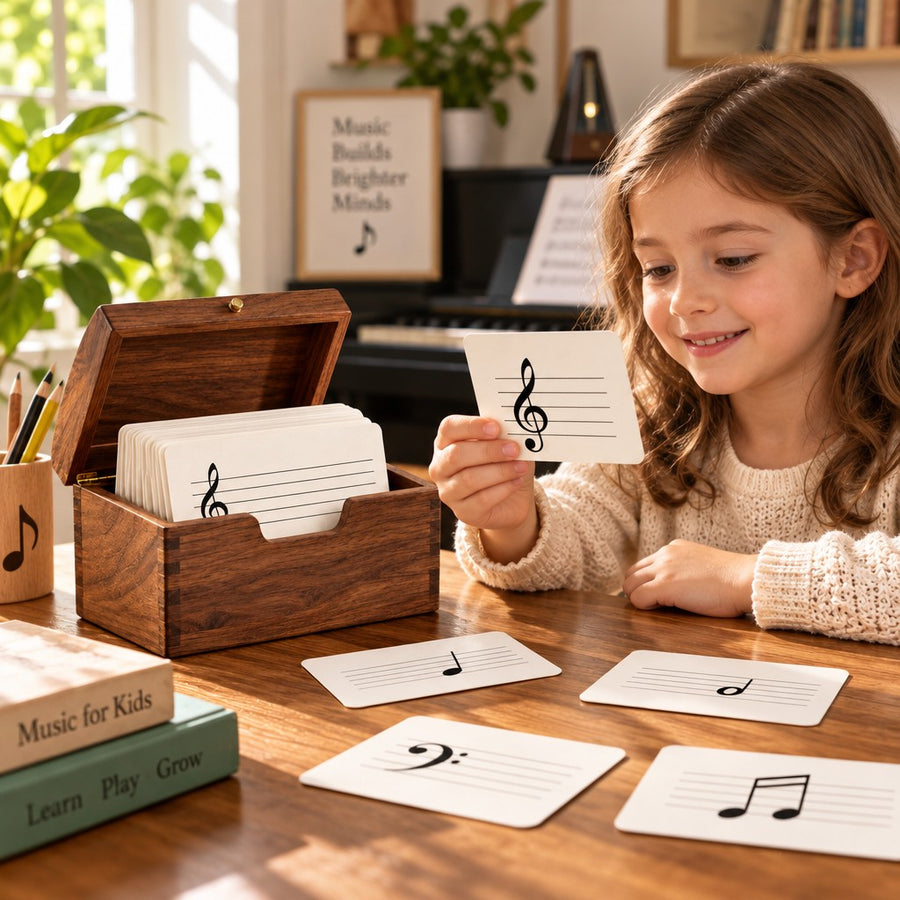 Beginner Music Flashcard Box