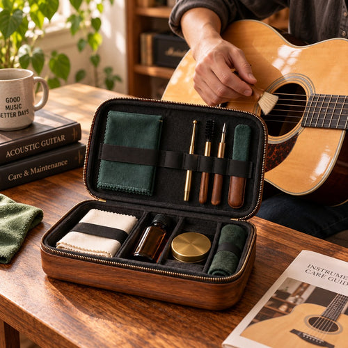 Compact Instrument Maintenance Case — An organized case for everyday instrument care