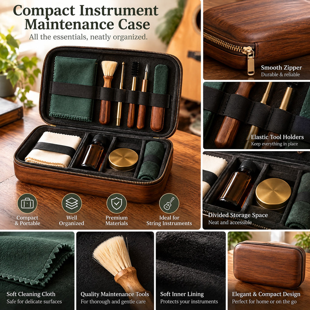 Compact Instrument Maintenance Case — A closer look at the case layout and components