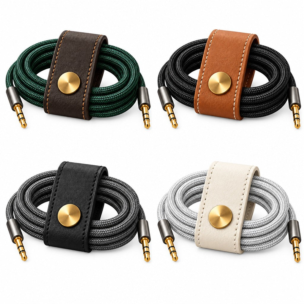 Audio Cable Organizer — Color options for different setups
